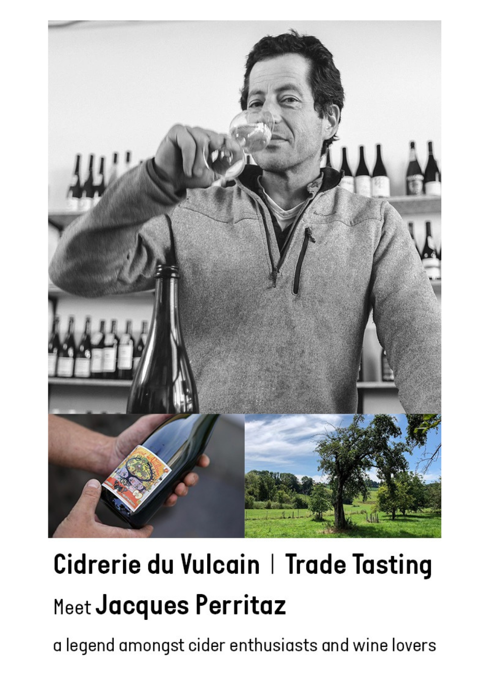 Cidrerie du Vulcain Tasting : Meet Jacques Perritaz 31.03.2026