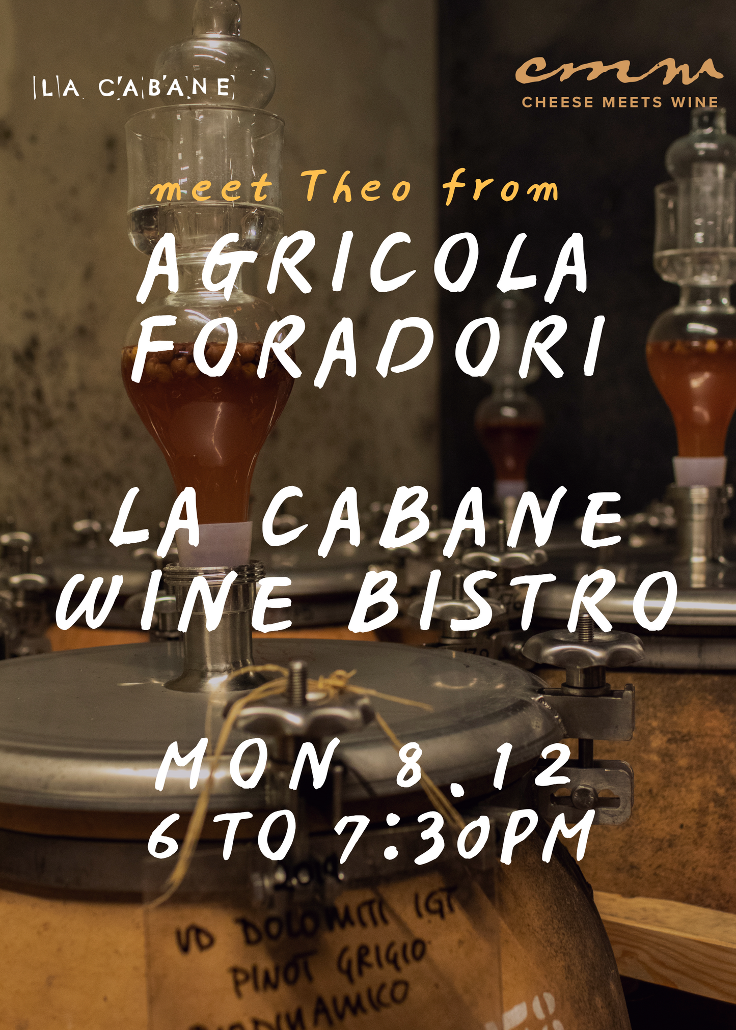 Meet Agricola Foradori from Dolomites at the Bistro 08.12.2025 - SOLD OUT