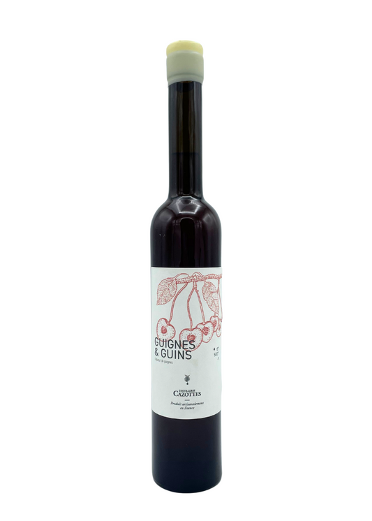 Distillerie Cazottes Guignes et Guins (wild sour cherry) Liqueur 2017