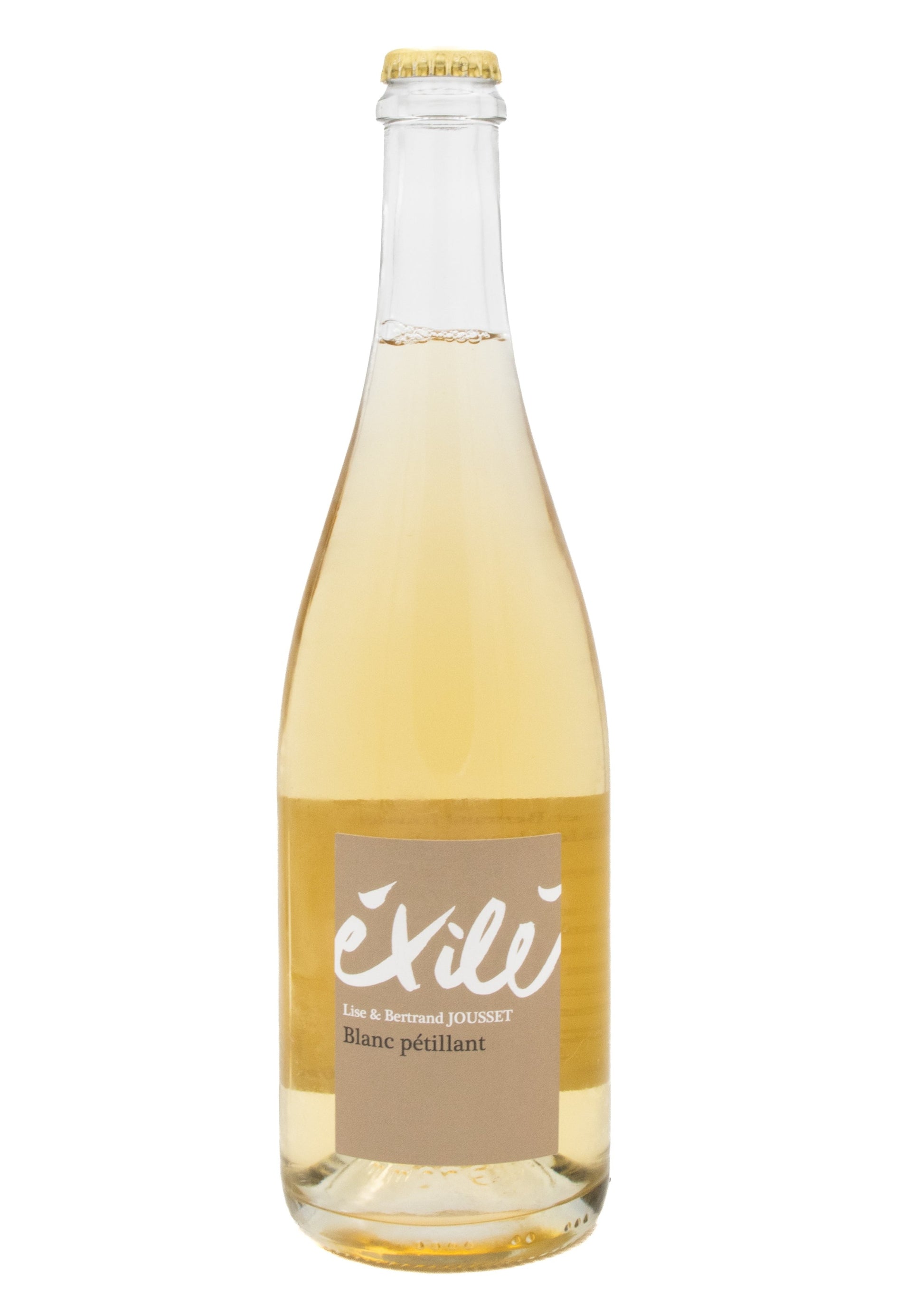 Domaine Jousset Exilé Blanc Pétillant 2022; Natural wine at La Cabane in Hong Kong