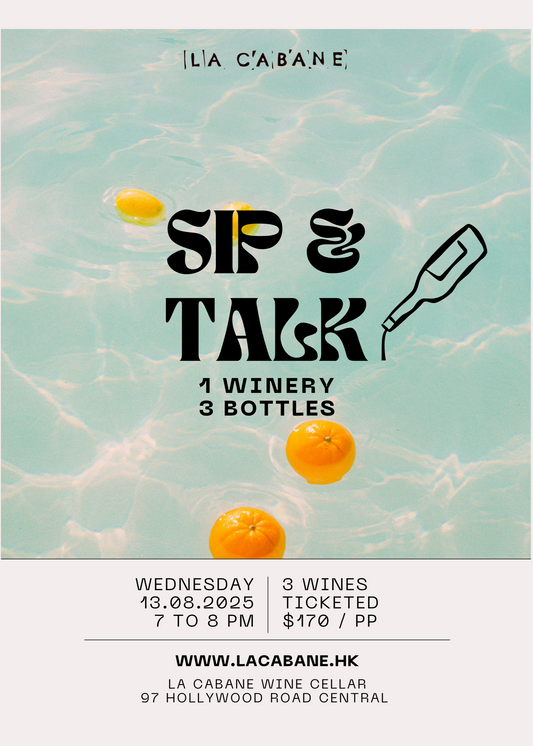 SIP & TALK : A casual wine sampling 13.08.2025