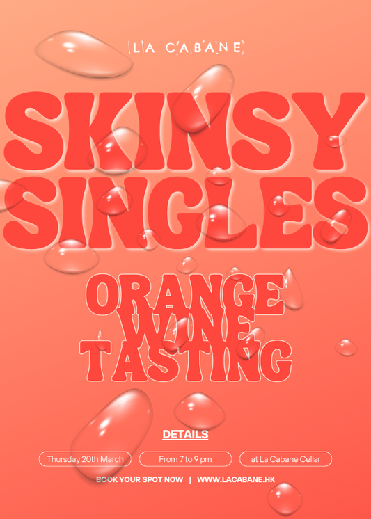 Skinsy Singles: Orange Wine Tasting 20.03.2025