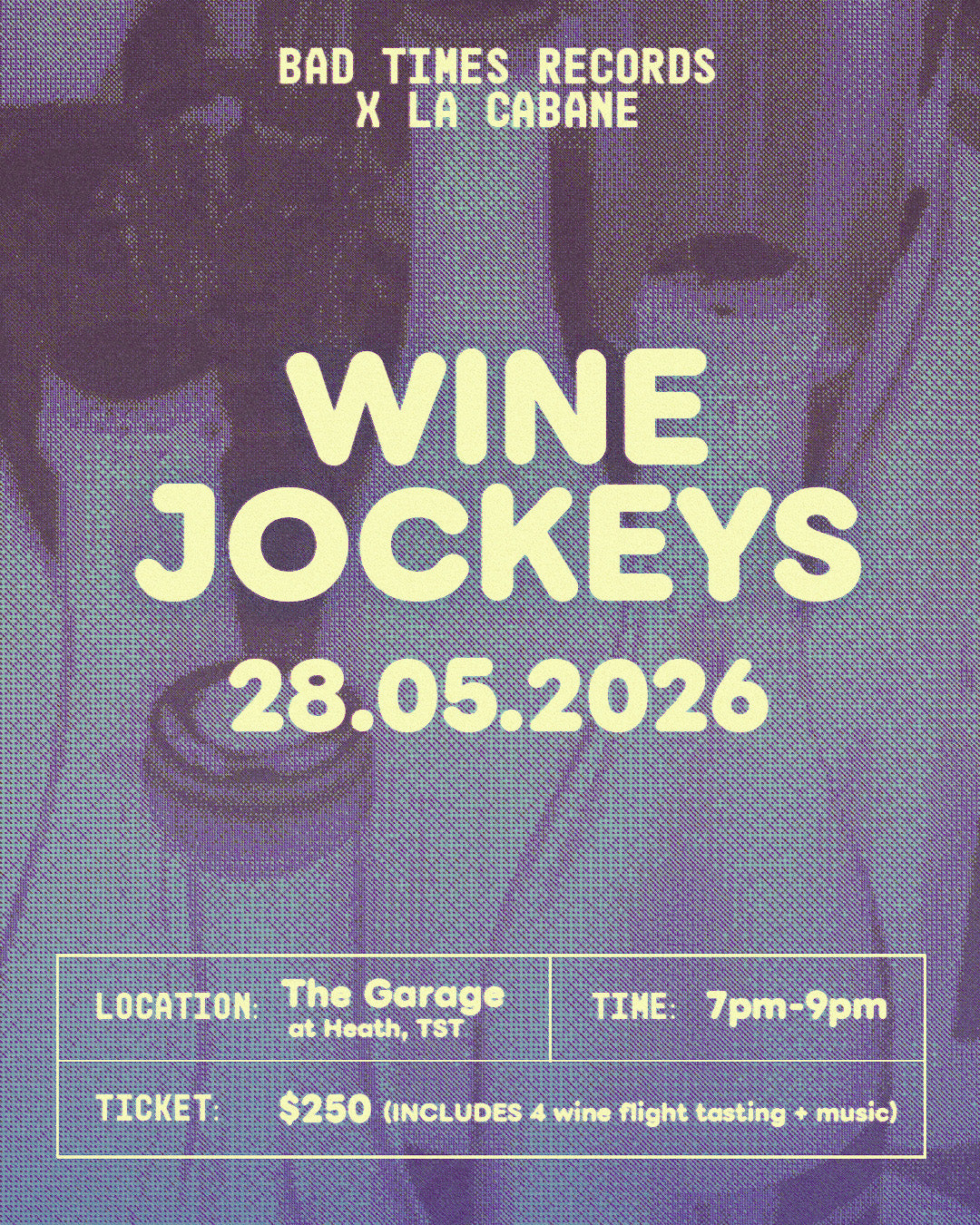 Wine Jockeys with Bad Times Record 28.05.2026