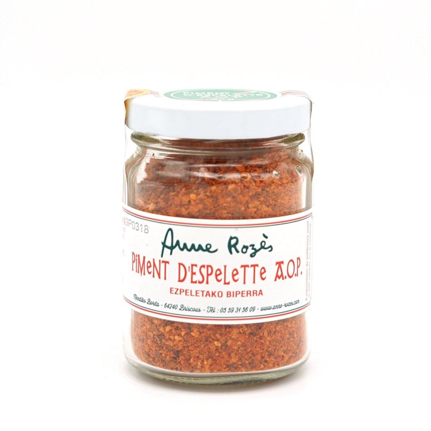 Piment d'espelette A.O.P - Anne Rozes